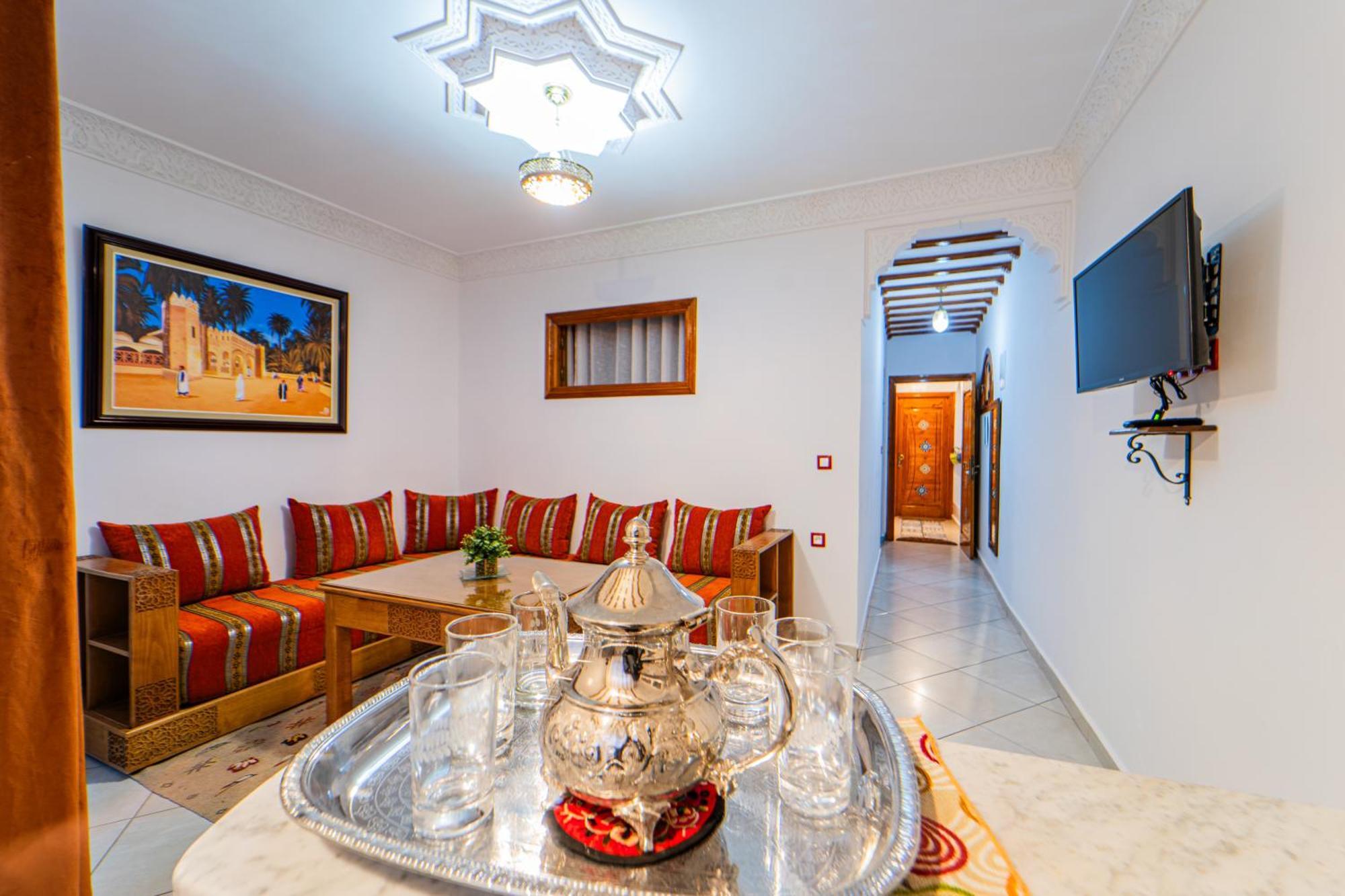 Apartmán Dar Jinane Šafšawán Exteriér fotografie