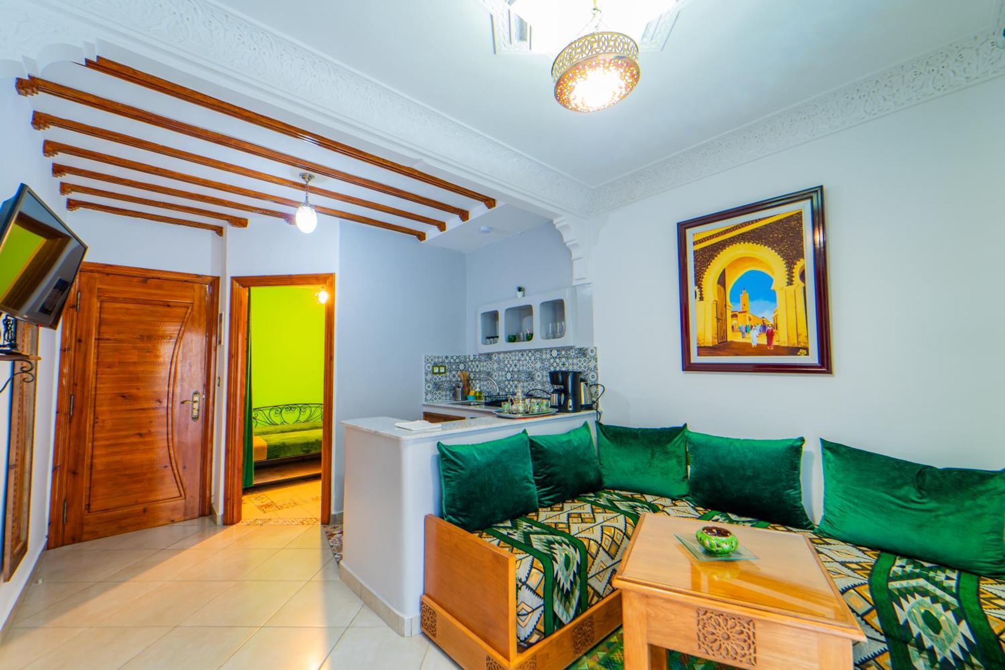 Apartmán Dar Jinane Šafšawán Exteriér fotografie