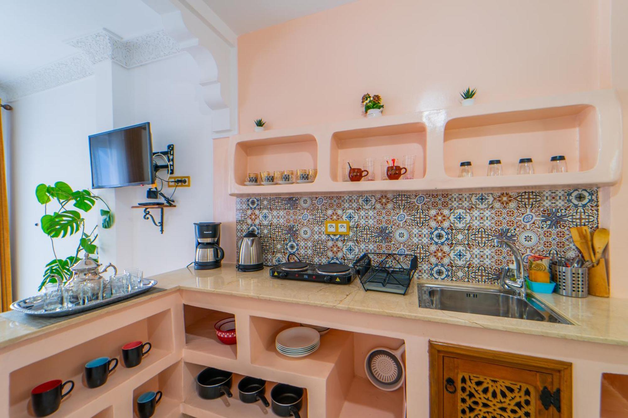 Apartmán Dar Jinane Šafšawán Exteriér fotografie