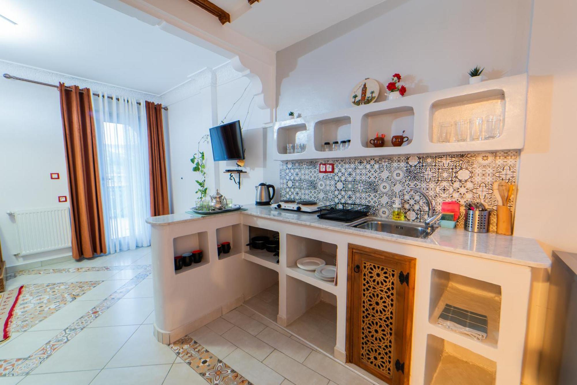 Apartmán Dar Jinane Šafšawán Exteriér fotografie