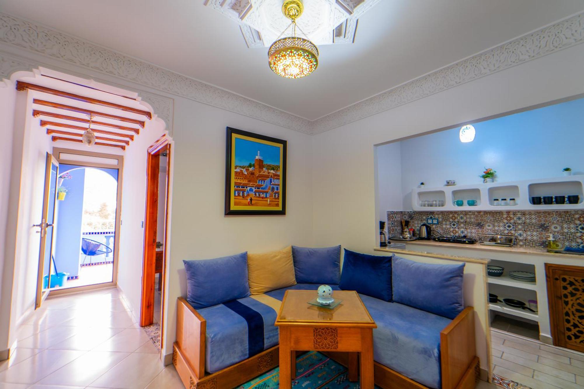 Apartmán Dar Jinane Šafšawán Exteriér fotografie
