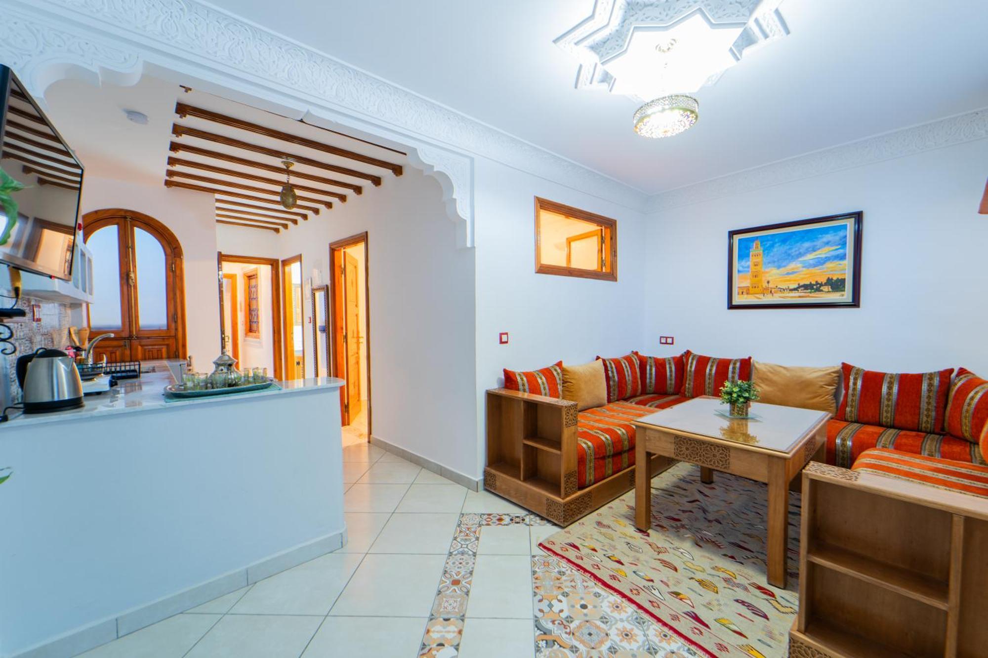 Apartmán Dar Jinane Šafšawán Exteriér fotografie